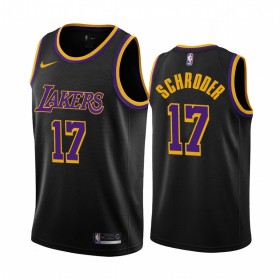 Los Angeles Lakers Dennis Schroder 17 2020-21 Earned Edition Pelipaidat Swingman - Miesten